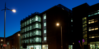 A building at the University of Wolverhampton featured in the report