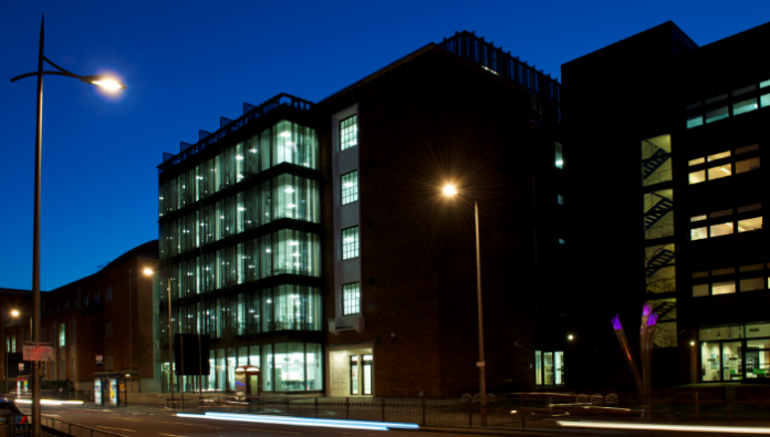 A building at the University of Wolverhampton featured in the report