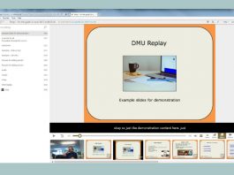 DMU Replay Student View