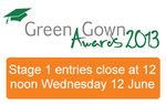Green Gown Awards 2013