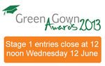 Green Gown Awards 2013