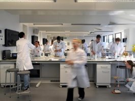 Teaching Laboratory in the University of Sunderland's science complex