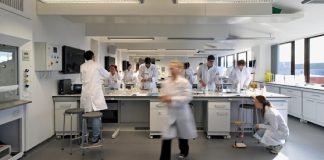 Teaching Laboratory in the University of Sunderland's science complex