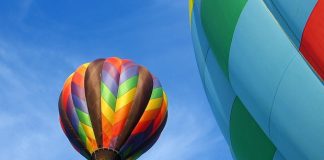 Hot air balloons