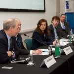 A lively discussion between Bob Rabone, of the University of Sheffield, Nolan Smith of Hefce, Dr Ghazwa Alwani-Starr of AUDE and the University of London's Chris Cobb focused on delivering the efficiency agenda.