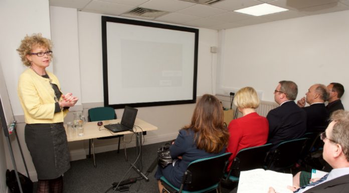 Niamh Lamond from FX Plus led a sell-out workshop on the benefits of sharing services.
