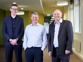 HESA's Paul Clark, Jisc's Paul Feldman and the QAA's Douglas Blackstock (L to R)