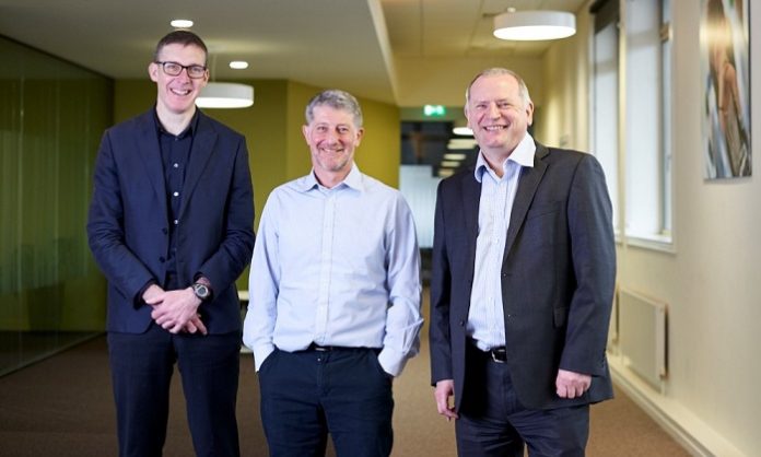 HESA's Paul Clark, Jisc's Paul Feldman and the QAA's Douglas Blackstock (L to R)