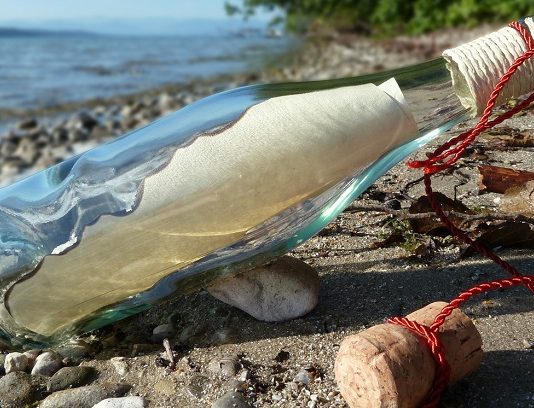 Message in a bottle