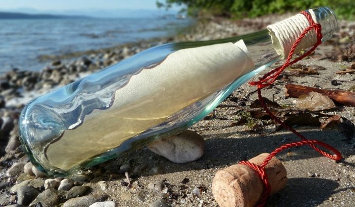 message-in-a-bottle-413680_1280 Message in a bottle