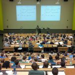 university lecture theatre